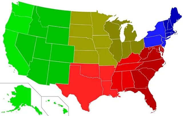 United States regions United States regions
